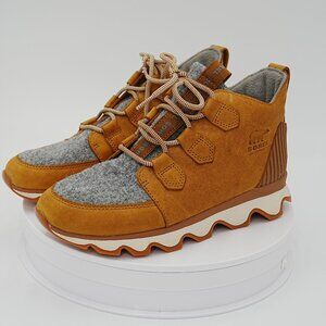 Sorel Women’s Waterproof Suede Sneaker Boots Felt Lined Size 8.5